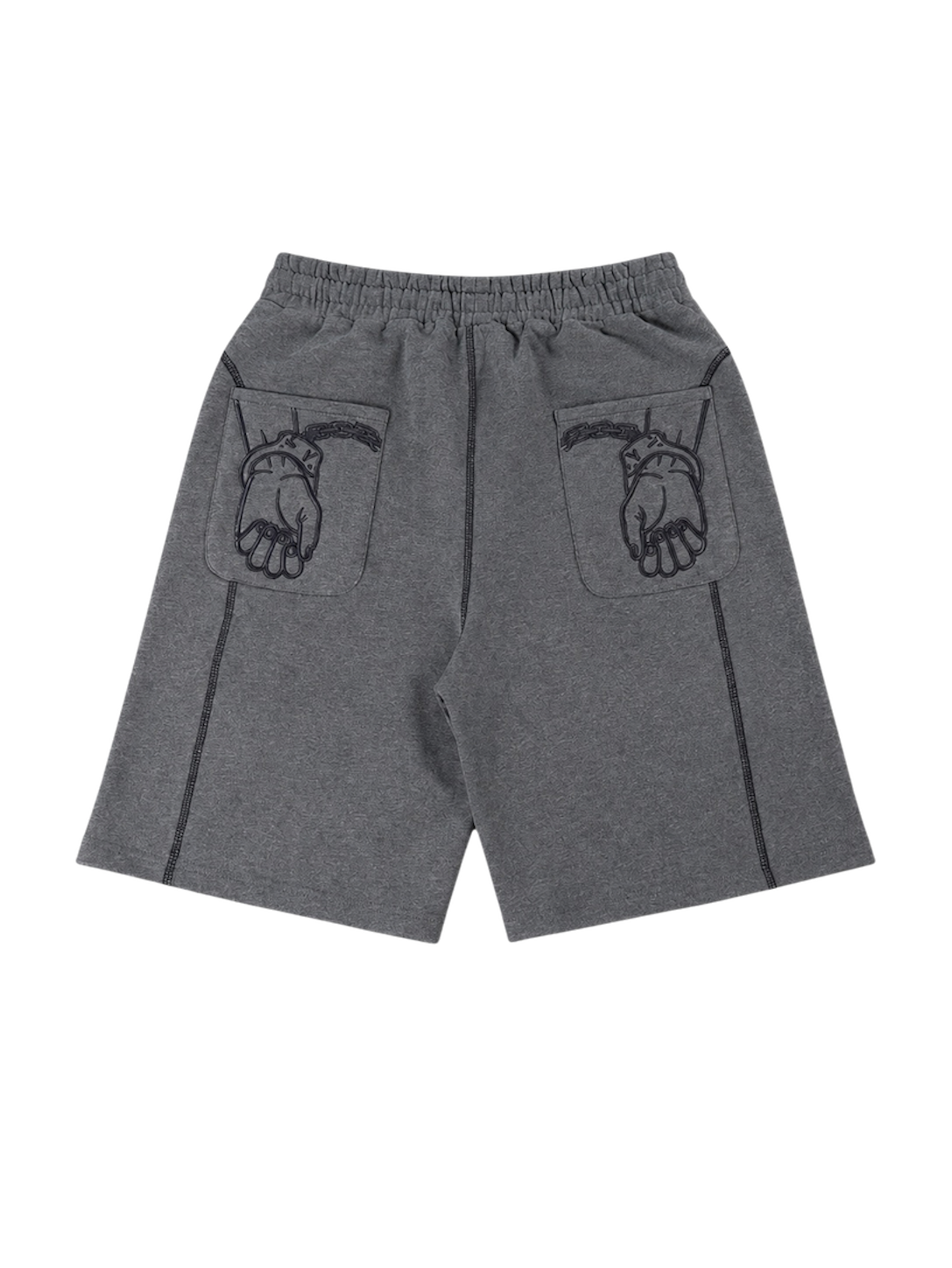 CHARCOAL CELLBLOCK SHORTS