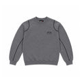 CHARCOAL CELLBLOCK CREWNECK