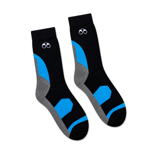 BLACK/BLUE MOTIONTEC SOCKS