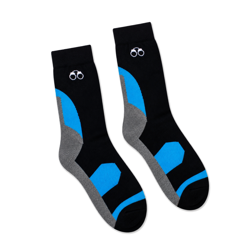 BLACK/BLUE MOTIONTEC SOCKS