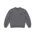 CHARCOAL CELLBLOCK CREWNECK