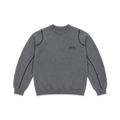 CHARCOAL CELLBLOCK CREWNECK