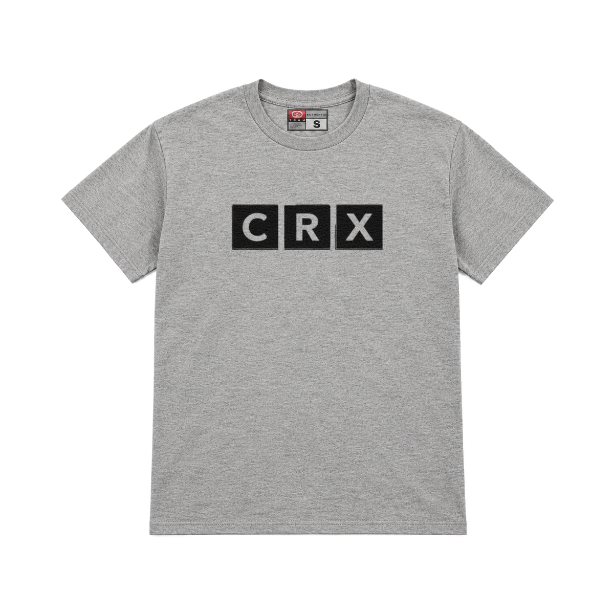 CROOKSLDN light grey T-shirt with the BROADCAST graphic on the chest
