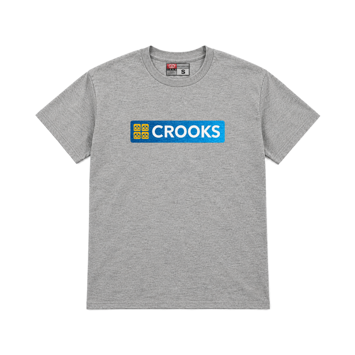 CROOKSLDN light grey T-shirt with the CREGGS graphic on the chest