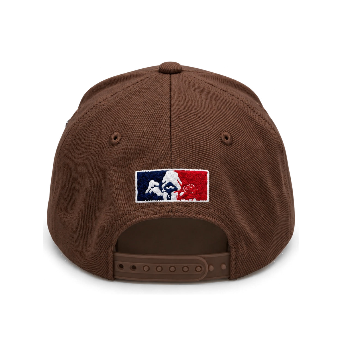 CROOKSLDN Major League Crooks cap in brown, back view