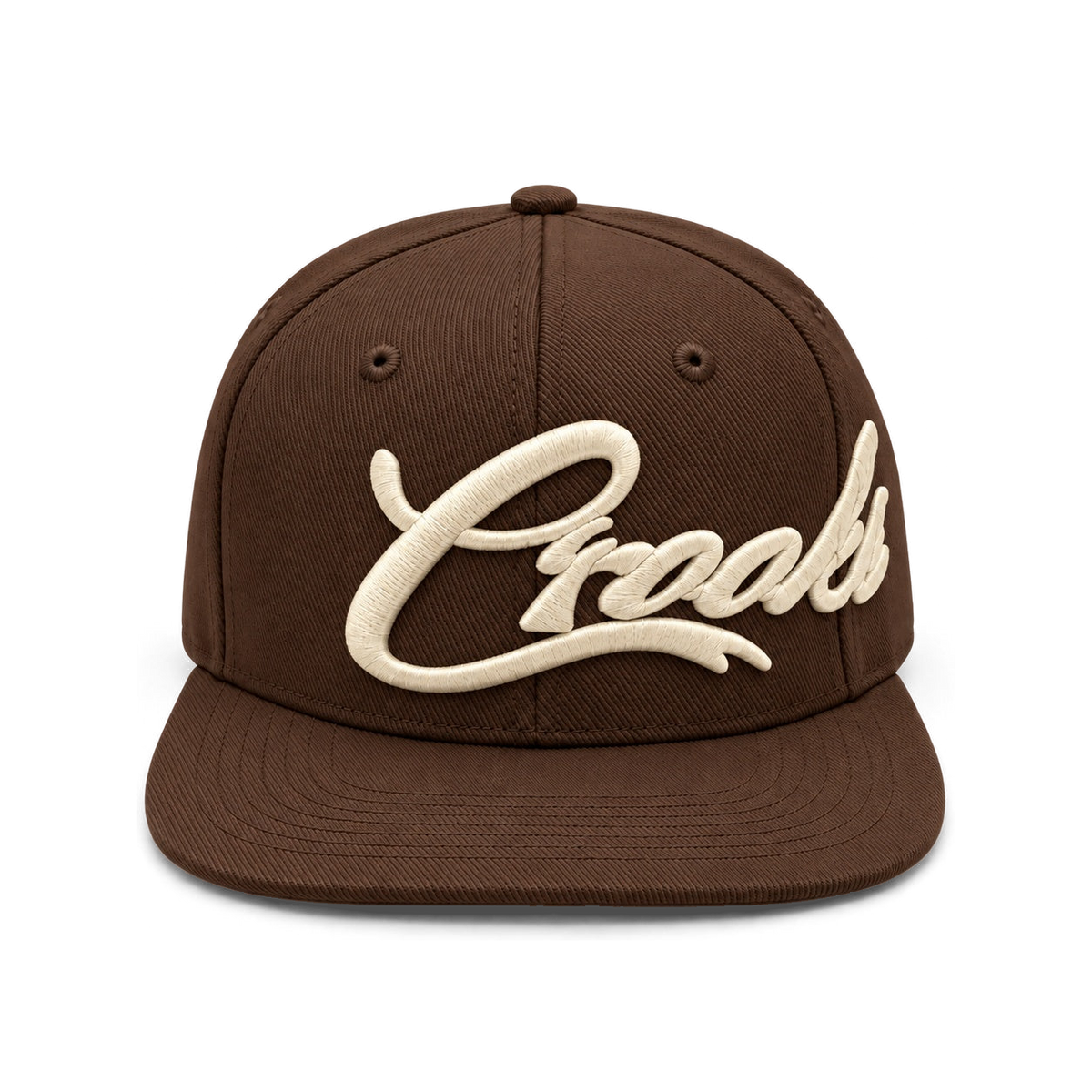 CROOKSLDN Major League Crooks cap in brown, front view