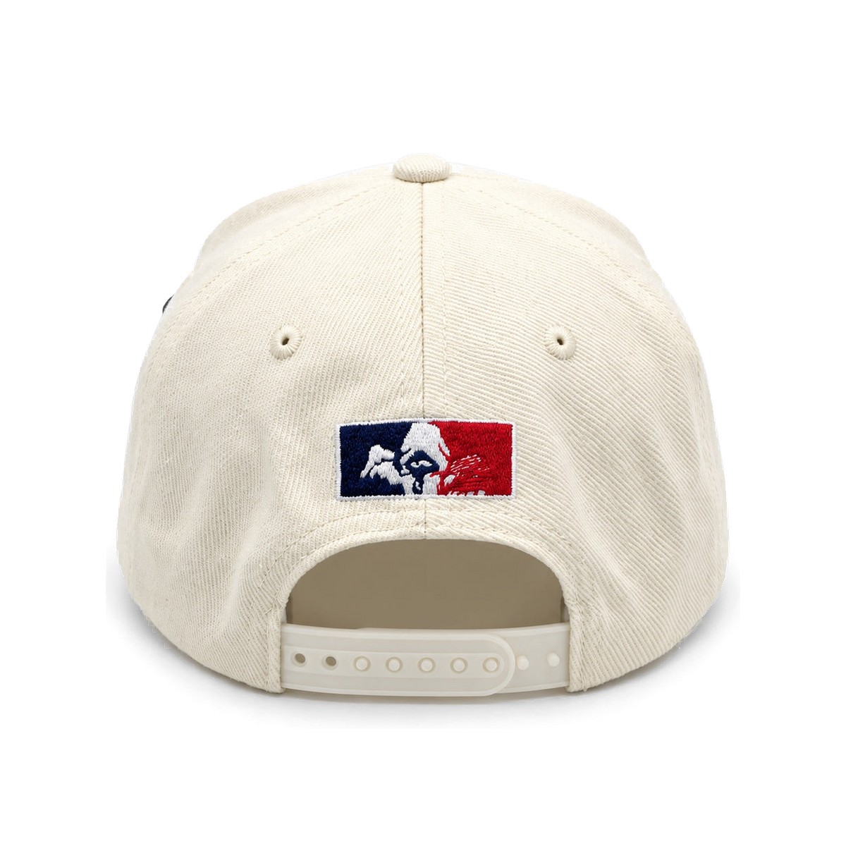 CROOKSLDN Major League Crooks cap in cream, back view